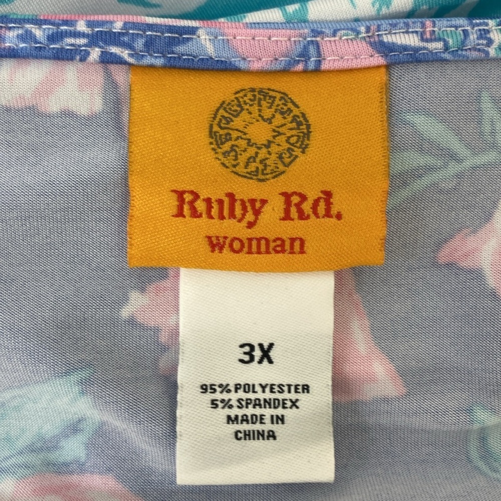 Ruby. Rd 3X Blouse - Picture 8 of 10